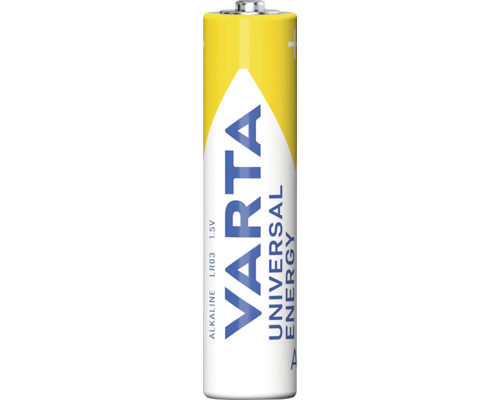 Baterii Varta Energy AAA R3 1,5V plastic free, pachet 12 bucăți Baterie Varta Universal Energy, tip Micro, 1,5 V