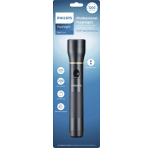 Lanternă LED Philips 1200 lumeni max.200m, autonomie 3h, baterii incluse