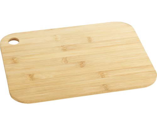 Tocător dreptunghiular din bambus cu orificiu