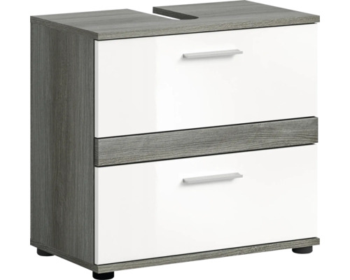 Dulap de bază pentru lavoar cu două sertare