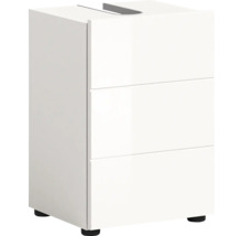 Dulap inferior de lavoar cu trei sertare pentru baie