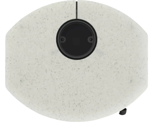 Blat de masă cu capac pentru trecerea cablurilor