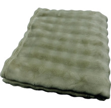 Pătură fleece împăturită