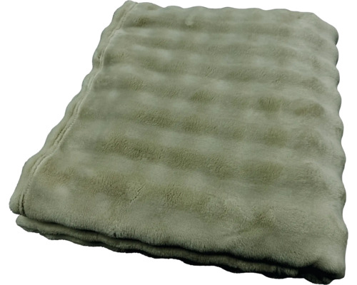Pătură fleece împăturită