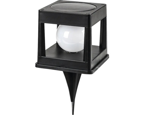 Lumină solară cu țăruș de împământare și bec sferic