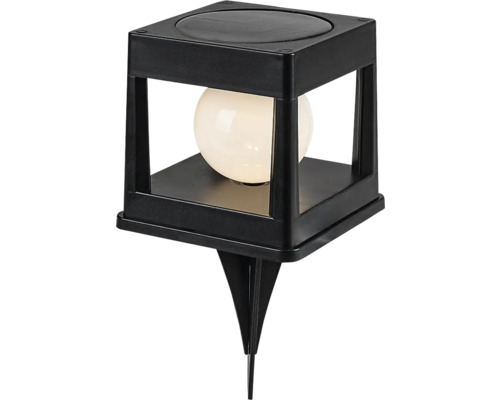 Lampa solară cu țăruș de pământ și corp de iluminat sferic