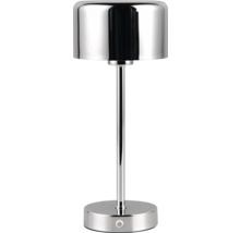 Veioză LED Jeff 1,5W 120 lumeni, încărcare USB, argintiu