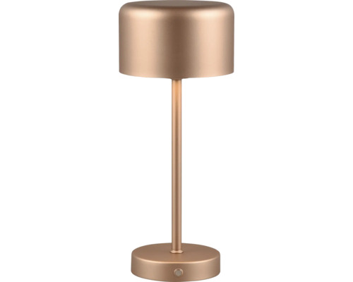 Veioză LED Jeff 1,5W 120 lumeni, încărcare USB, mocha mousse