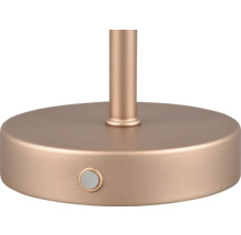 Veioză LED Jeff 1,5W 120 lumeni, încărcare USB, mocha mousse