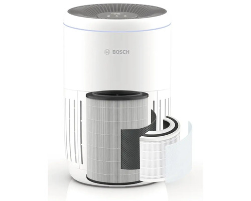 Logo Bosch. Purificator de aer cu sistem de filtrare.