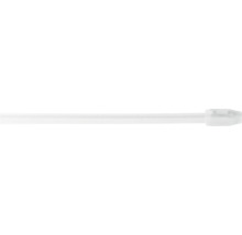 Bară vitraj plată albă 100-190 cm, set 2 buc.