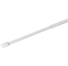 Bară vitraj plată albă 60-110 cm, set 2 buc.