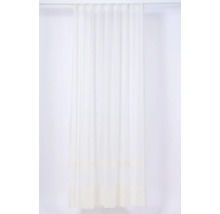 Cortină din material transparent