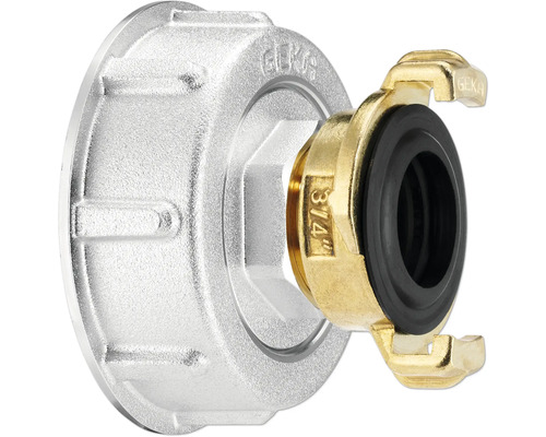 Cuplă GEKA din alamă și fontă maleabilă, 3/4 inch