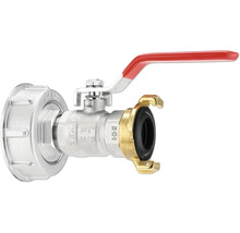 Robinet de închidere cu racord de furtun și racord de perete