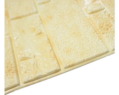 Prim-plan cu un panou de perete texturat cu aspect de piatră