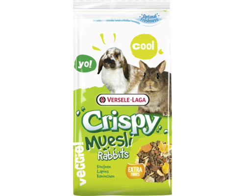 Hrană pentru iepuri VERSELE-LAGA Crispy Muesli 1 kg Versele Laga Crispy Muesli hrană pentru iepuri
