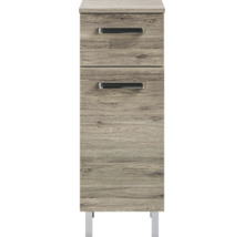 Dulap înalt cu două sertare și picioare