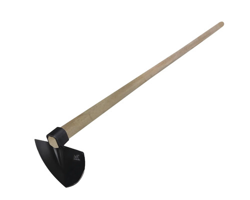 Unealtă de grădină cu mâner de lemn și sapă