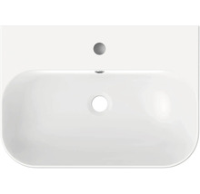 Vedere de sus a unei chiuvete ceramice