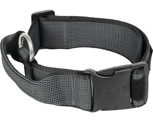 Zgardă JULIUS-K9 cu mâner 40 mm 38-53 cm gri | HORNBACH