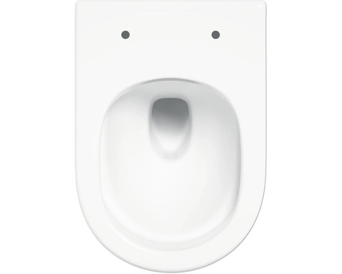 Vedere de sus ceramică WC suspendat