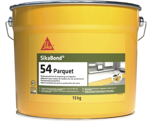Adeziv parchet Sika Sikabond-54 Parquet 13 kg Adeziv SikaBond 54 Parchet în găleată, 13 kg, potrivit pentru podele de parchet