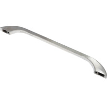 Mâner de mobilier argintiu din metal
