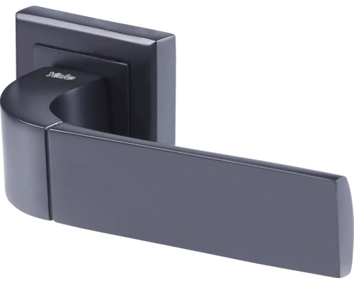 Mâner de ușă din metal cu logo Yale