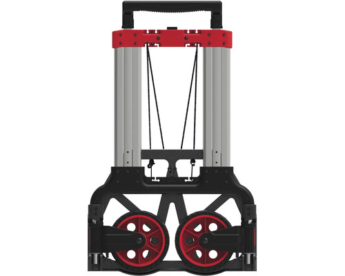 Cărucior cu mâner, cadru din aluminiu și roți