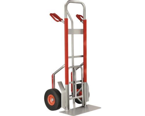 Cărucior transport cu platformă profesional Cargo Point max. 250kg, H 1280mm, din oțel zincat
