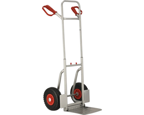 Cărucior transport cu platformă compact Cargo Point max. 200kg, H 1050mm, din oțel zincat