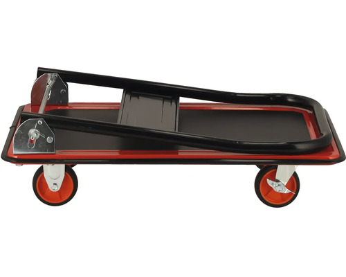 Cărucior de transport cu roți și mâner rabatabil