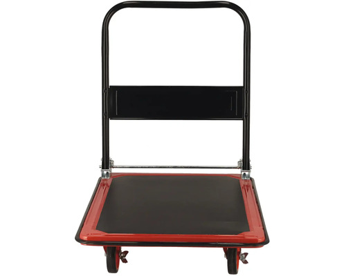 Cărucior platformă cu mâner rabatabil