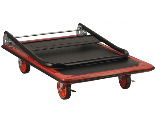Scândură pe roți cu mâner extensibil pentru transportul încărcăturilor