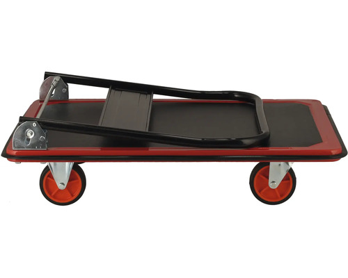 Cărucior de transport cu mâner rabatabil pentru transportul încărcăturilor