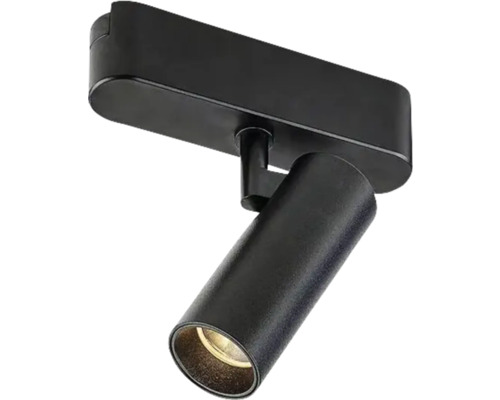 Spot LED negru pentru montaj pe șină