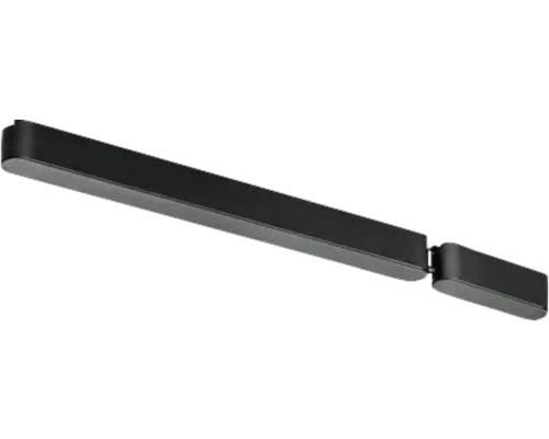 Șină LED neagră pentru montaj pe tavan