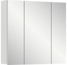 Dulap cu oglindă cu trei uși pentru baie