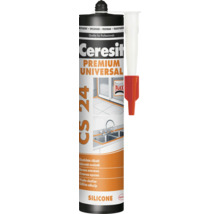 Cartuș silicon universal Premium Ceresit CS 24 cu aplicator