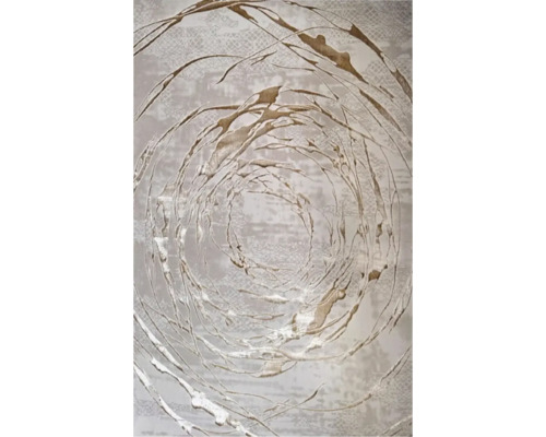 Covor cu model abstract în spirală