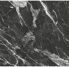 Faianță decorativă rectificată MIRAVA LUCCA Nero lucios 120x120 cm