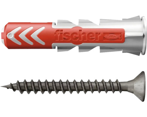 Dibluri metal și șurub pentru beton Fischer DuoPower S K 8x40mm buc
