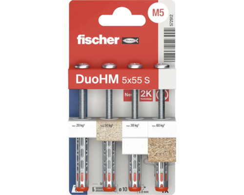Ambalaj dibluri Fischer DuoHM 5x55 S