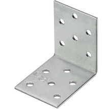 Conector unghiular din metal cu găuri