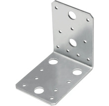 Conector unghiular din metal cu găuri pentru șuruburi