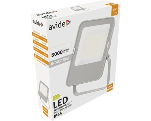 Pachet reflector Avide LED Slim 8000 lumeni