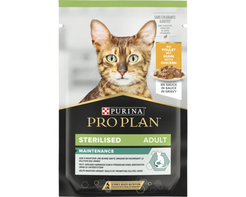 Purina Pro Plan Sterilised Adult hrană pentru pisici cu pui