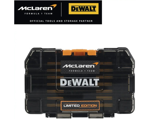 Cutie de scule DeWalt Limited Edition cu logo McLaren
