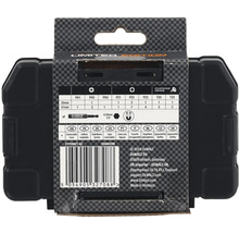 Informații despre setul de biți de șurubelniță DeWalt DT70902T-QZ pe ambalaj